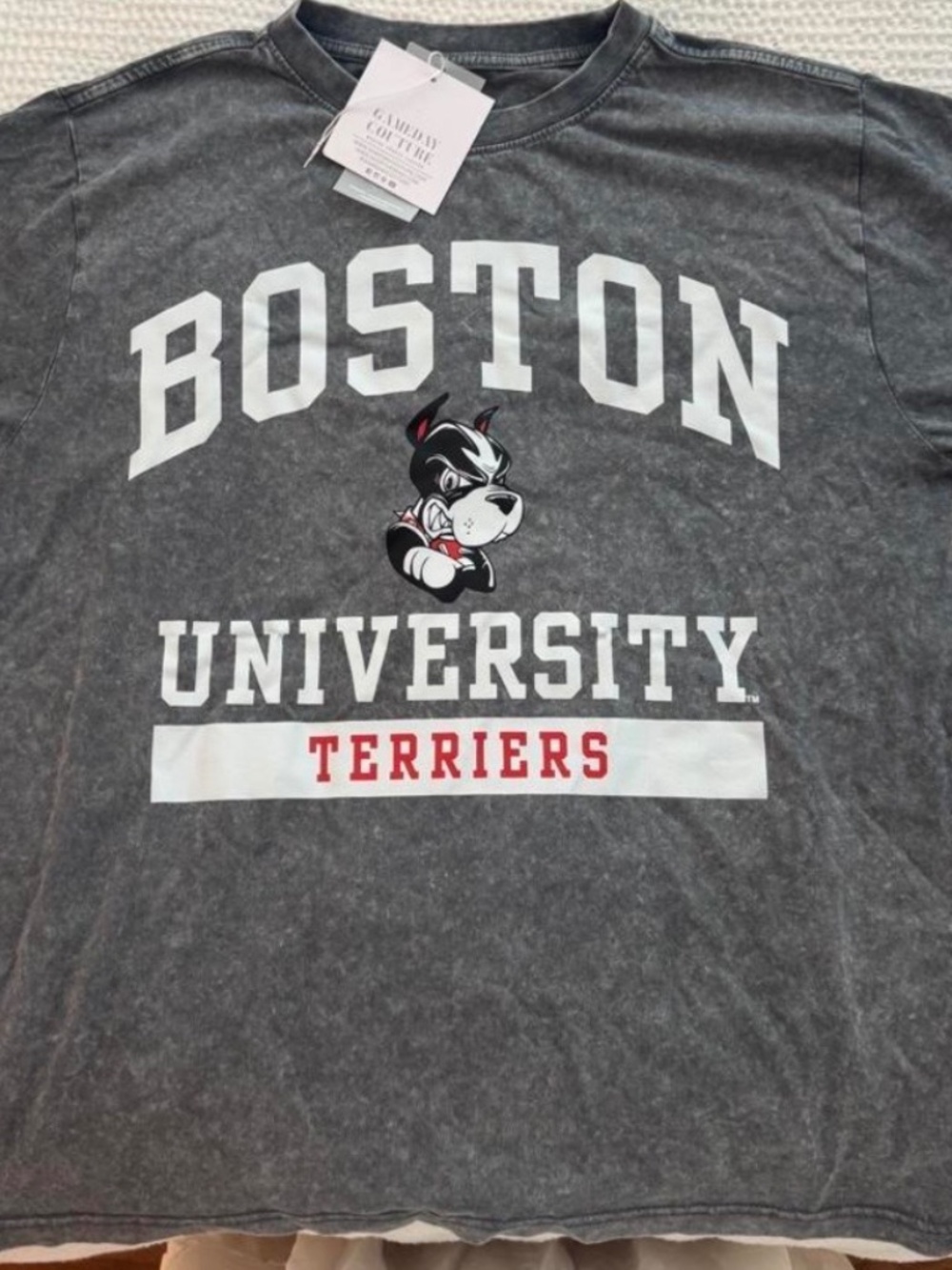 NWT Boston University T-Shirt Gameday Couture